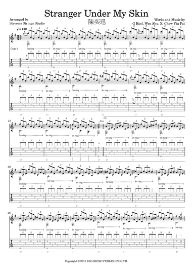 Stranger Under My Skin (arr. Steven's Strings Studio)