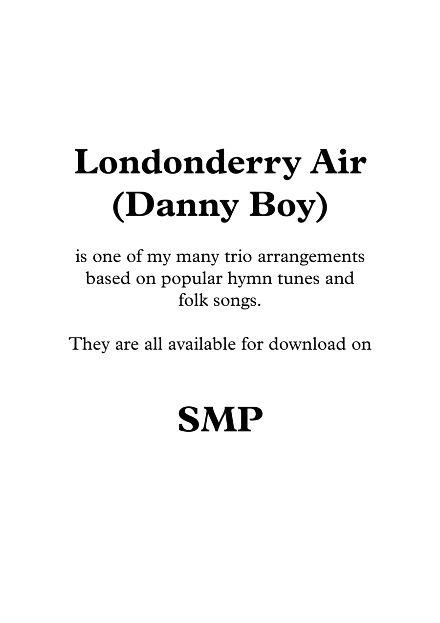 Londonderry Air (Danny Boy), for Clarinet Trio (arr. Nigel Williams)