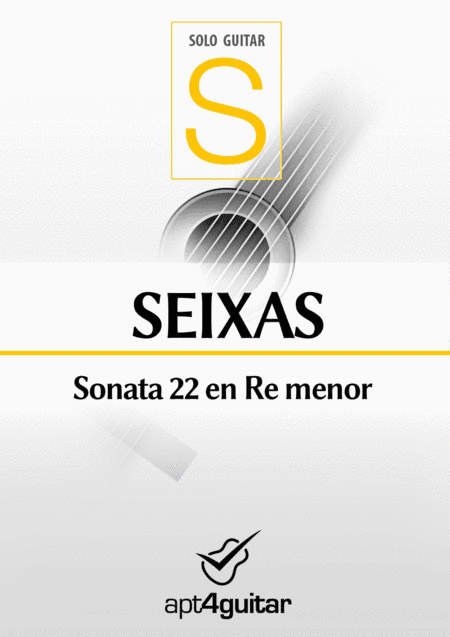 Sonata 22 en Re menor (arr. Roberto García)