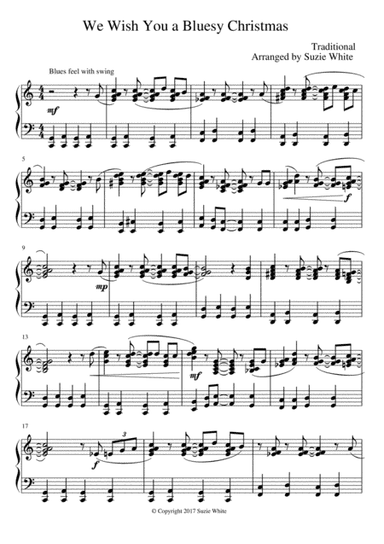 We Wish You a Bluesy Christmas (arr. Suzie White)