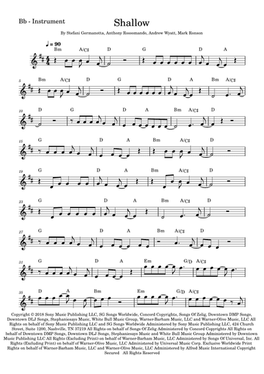 Shallow (arr. Fabio Eduardo de Oliveira)