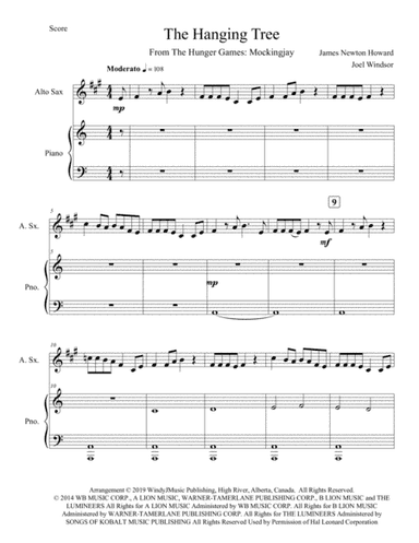The Hanging Tree (arr. Joel Windsor)