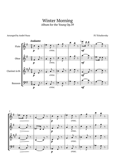 Winter Morning (arr. André Nusa)