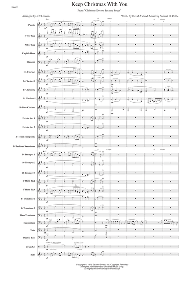 Keep Christmas With You (all Through The Year) (arr. Jeff Lowden)