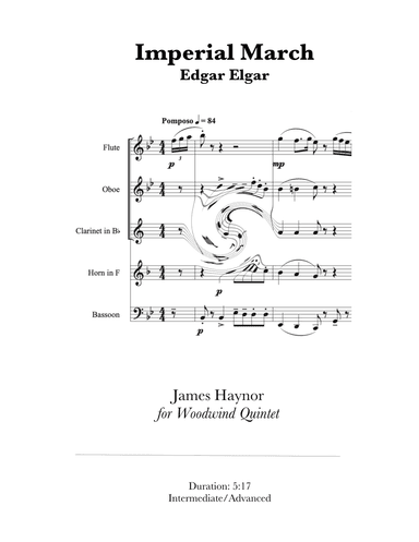 Imperial March for Woodwind Quintet (arr. James Haynor)