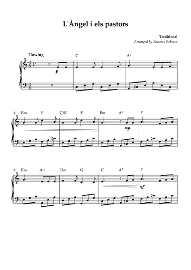 L'Àngel i els pastors (arr. Kaiserin Rebecca)