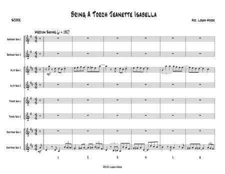 Bring A Torch, Jeanette, Isabella (2020) (arr. Logan Moore)