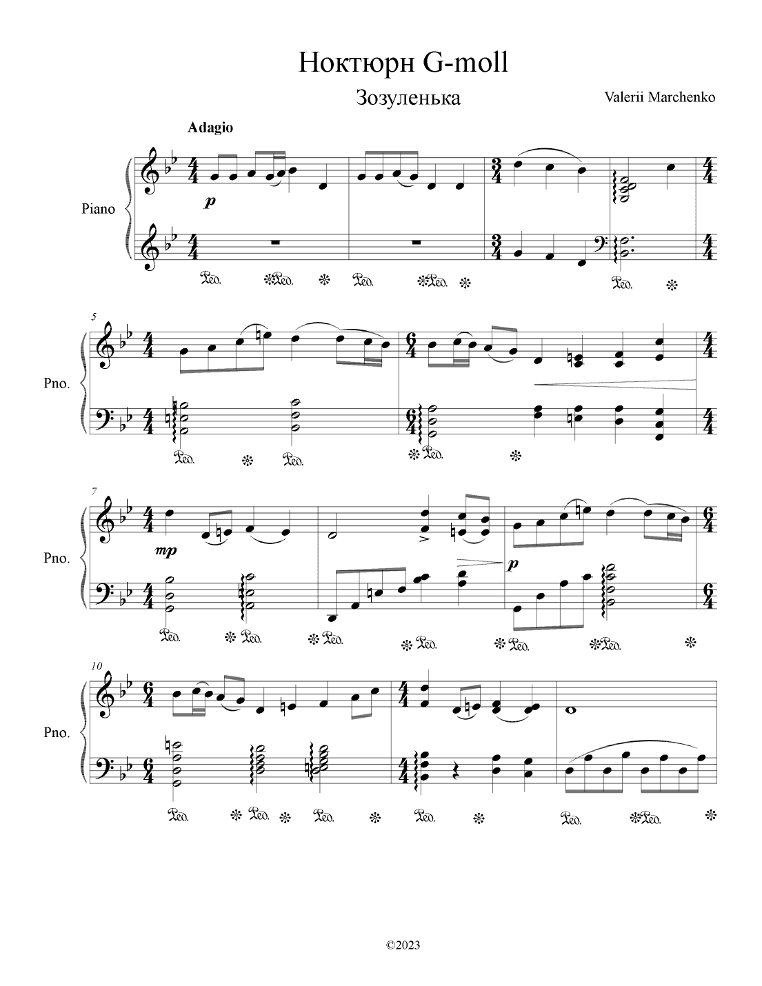 Nocturne "Zozulenka"