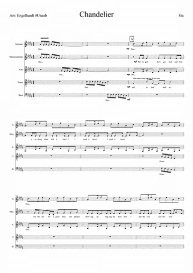 Chandelier (arr. Engelhardt Unaeb)