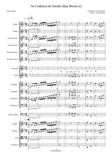 Na Cadencia Do Samba (arr. André Serrano)