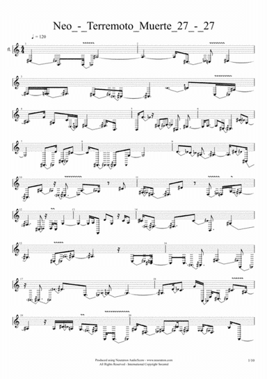 27 Terremoto muerte (arr. Neo)