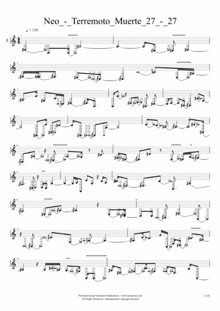 27 Terremoto muerte (arr. Neo)