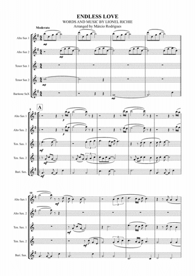 Endless Love (arr. Márcio Rodrigues)