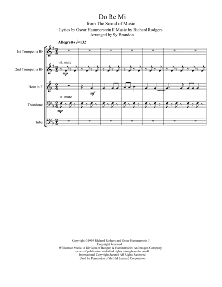 Do-Re-Mi (arr. Sy Brandon)