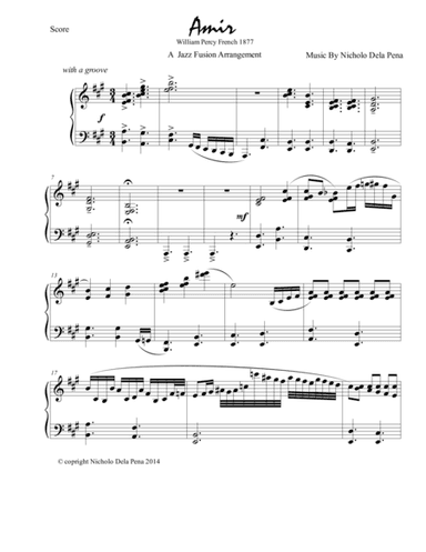 Amir (arr. Nicholo Dela Pena)