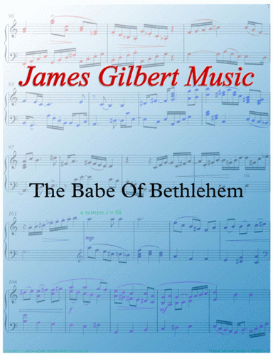 The Babe Of Bethlehem (arr. James Gilbert)