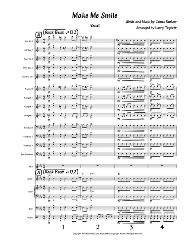Make Me Smile (arr. Larry Triplett)