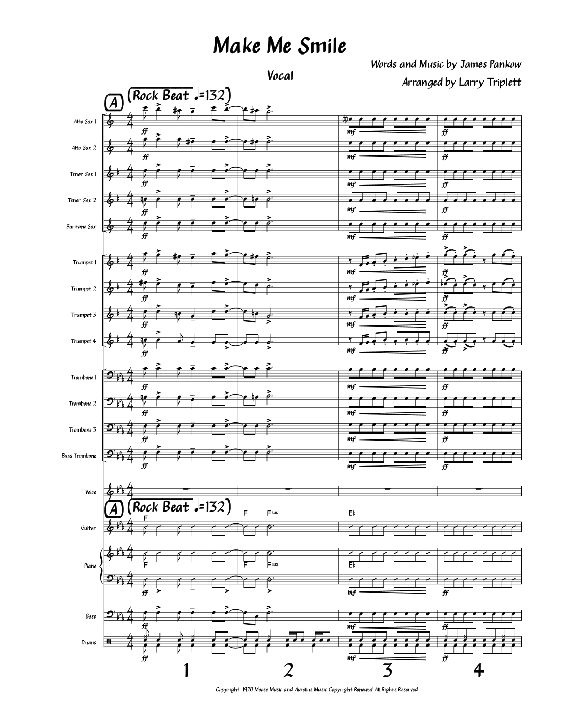 Make Me Smile (arr. Larry Triplett)