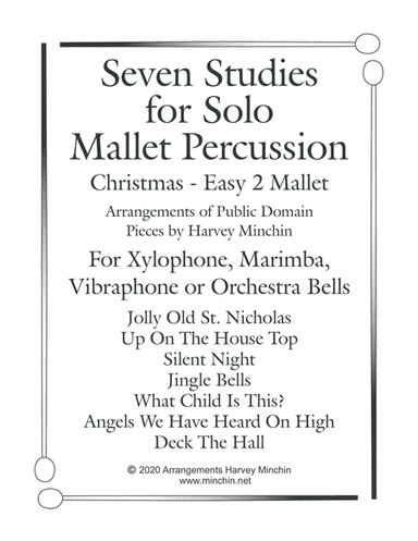Seven Studies for Solo Mallet Percussion Christmas (arr. Harvey Minchin)