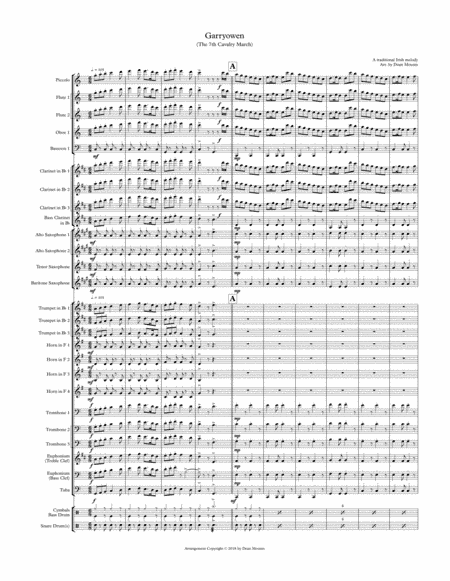 Garryowen (The 7th Cavalry March) (arr. Dean Mounts)