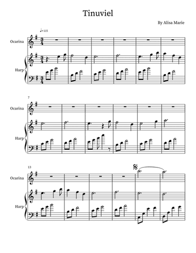 Tinuviel - Ocarina and Harp