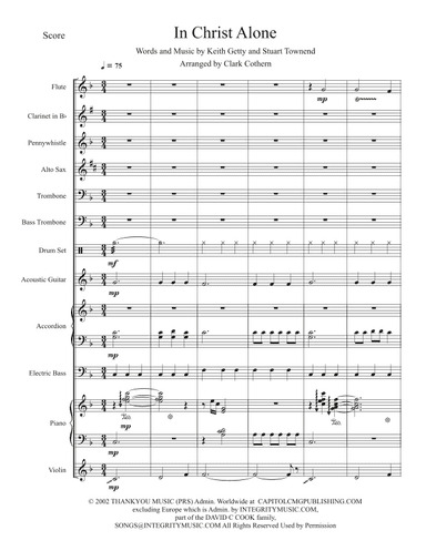 In Christ Alone (arr. Clark Cothern)