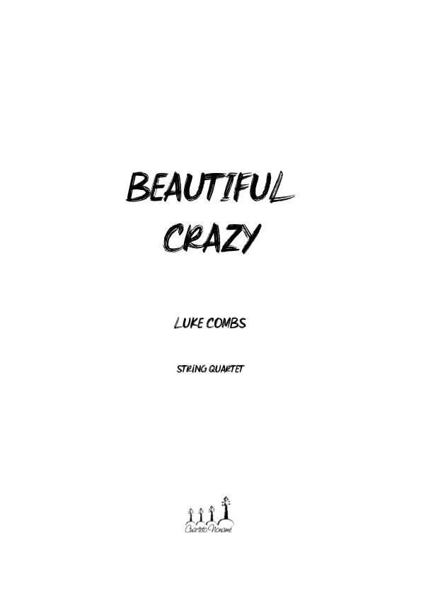 Beautiful Crazy (arr. Nonamé Música)
