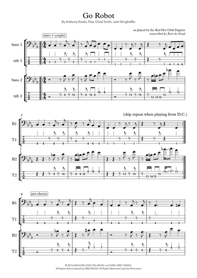 Go Robot (arr. Joeri de Graaf)