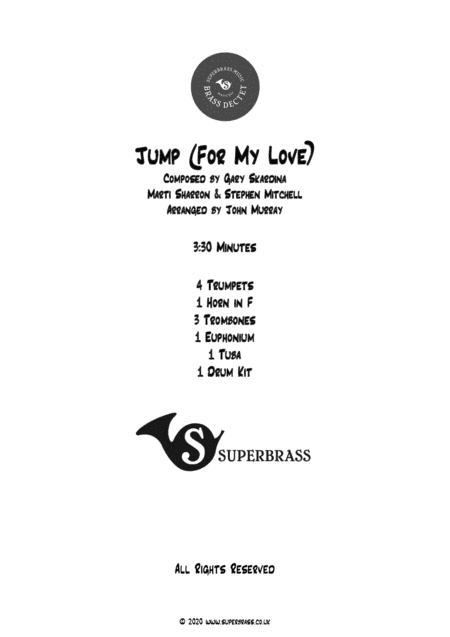 Jump (for My Love) (arr. John Murray)