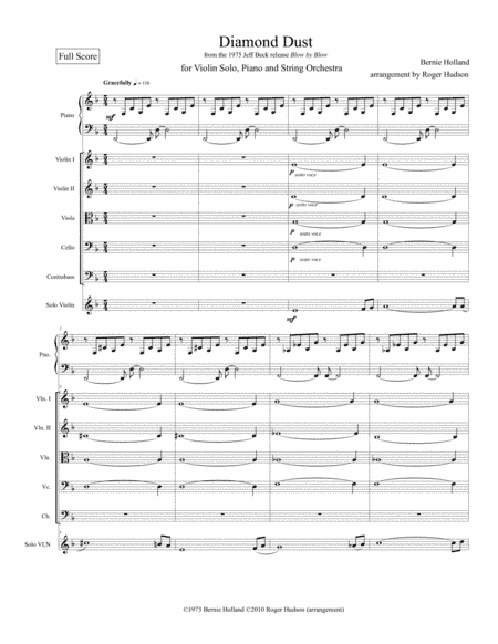 Diamond Dust (arr. Roger Hudson)