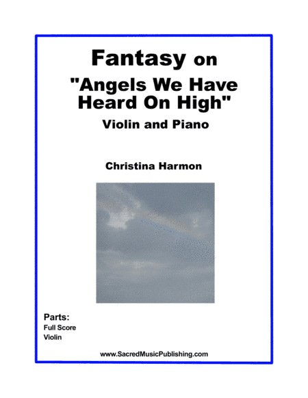 Fantasy on Angels We Have Heard On High - Violin and Piano