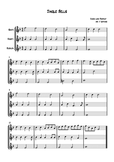 Jingle Bells (arr. Verena Watkiss)