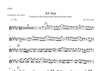 All Star (arr. Alex Souza)