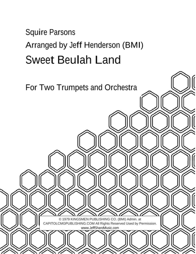 Sweet Beulah Land (arr. Jeff Henderson)