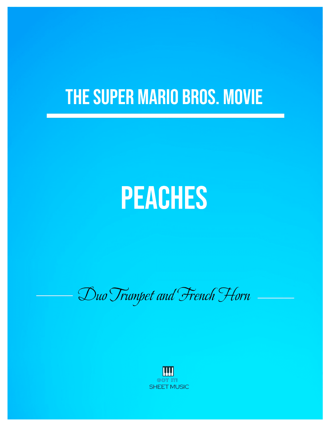 Peaches (arr. ANDRE LAITANO)
