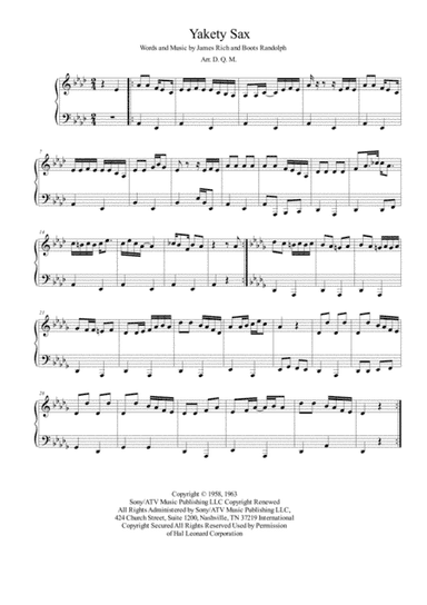 Yakety Sax (arr. David Quintana Marginet)