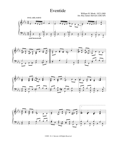 Eventide (arr. Roy Jame Stewart)