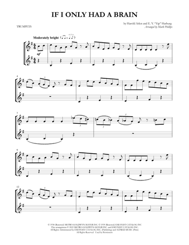 If I Only Had A Brain (arr. Mark Phillips)
