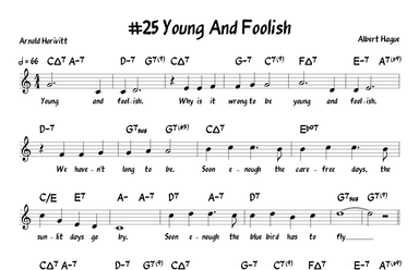 Young And Foolish (arr. John Fries)
