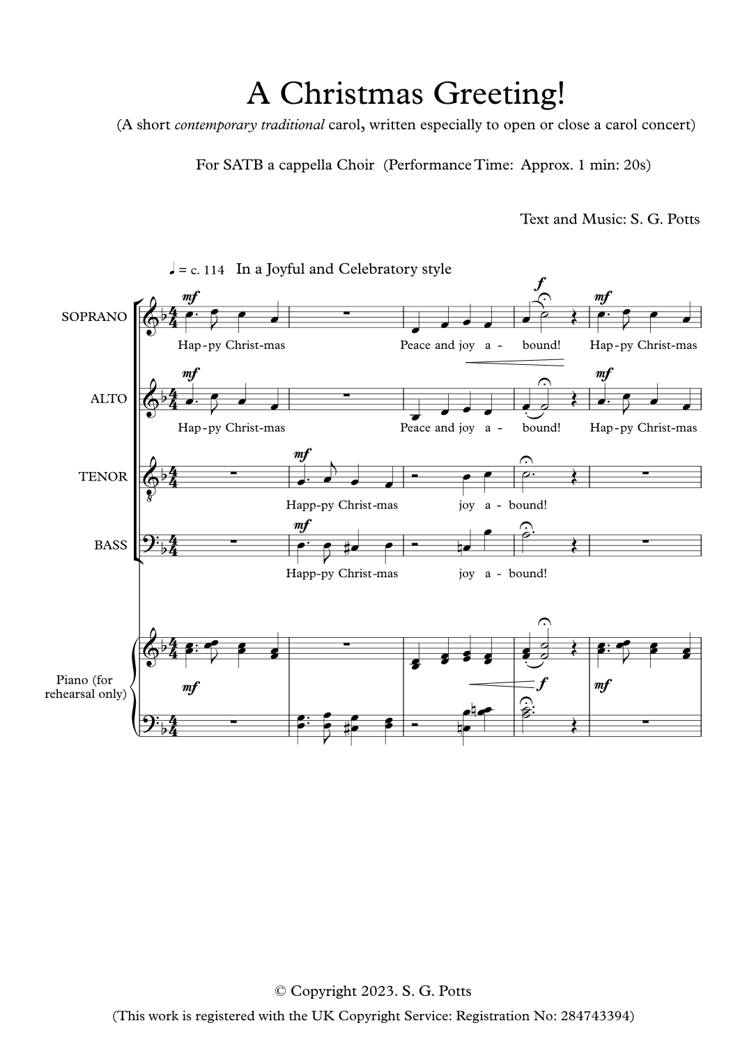 A Christmas Greeting!