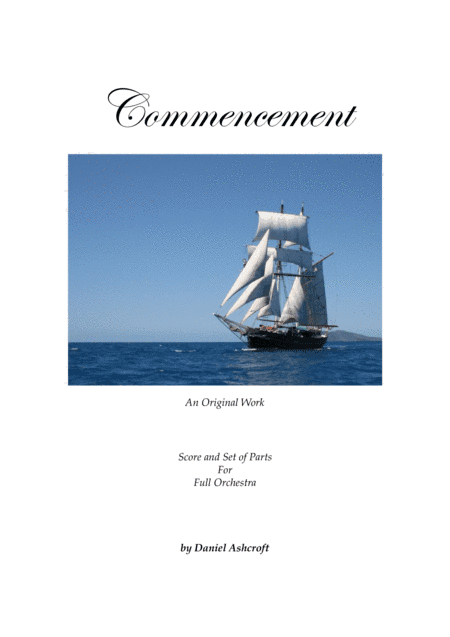 Commencement - Score and Parts