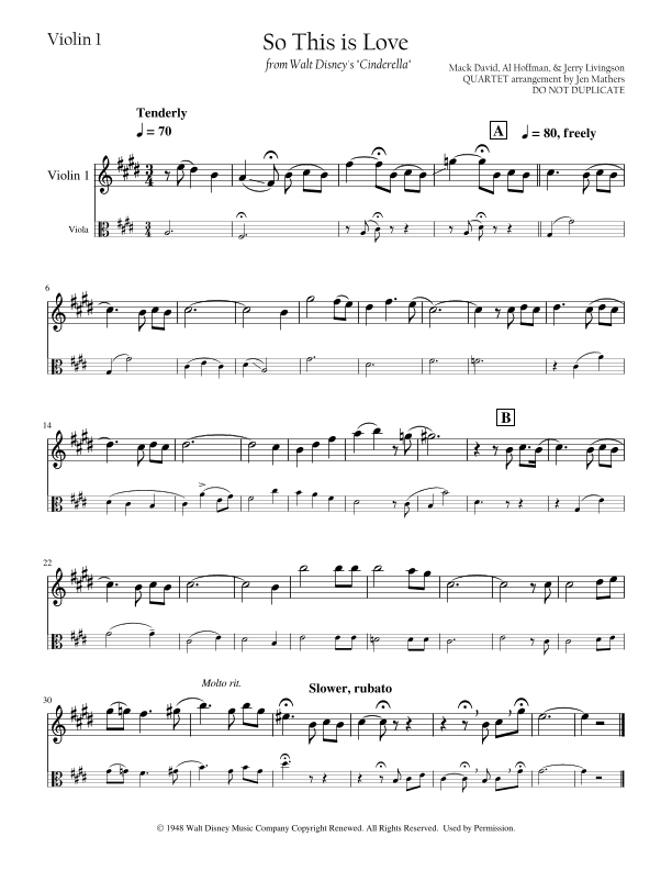 So This Is Love (arr. Jen Mathers)