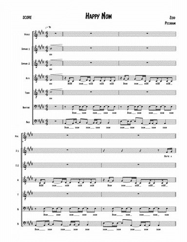 Happy Now (arr. Jeff Peckham)