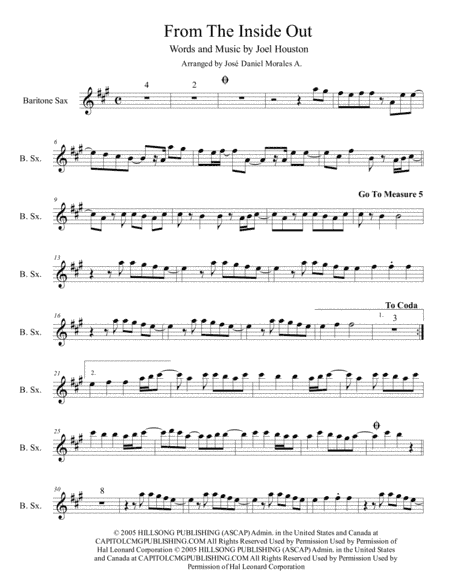 From The Inside Out (arr. José Daniel Morales A.)