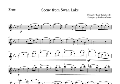 Scene from Swan Lake (arr. Zachary Corbett)