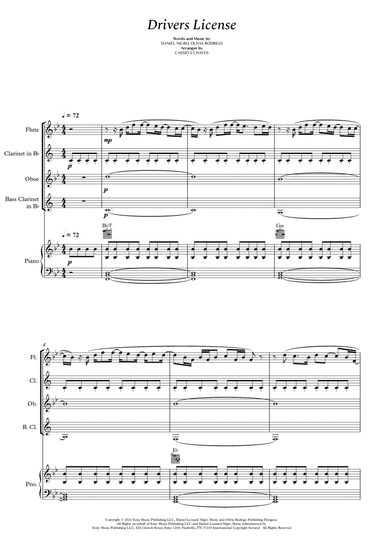 Drivers License (arr. Cássio Silva Chaves)