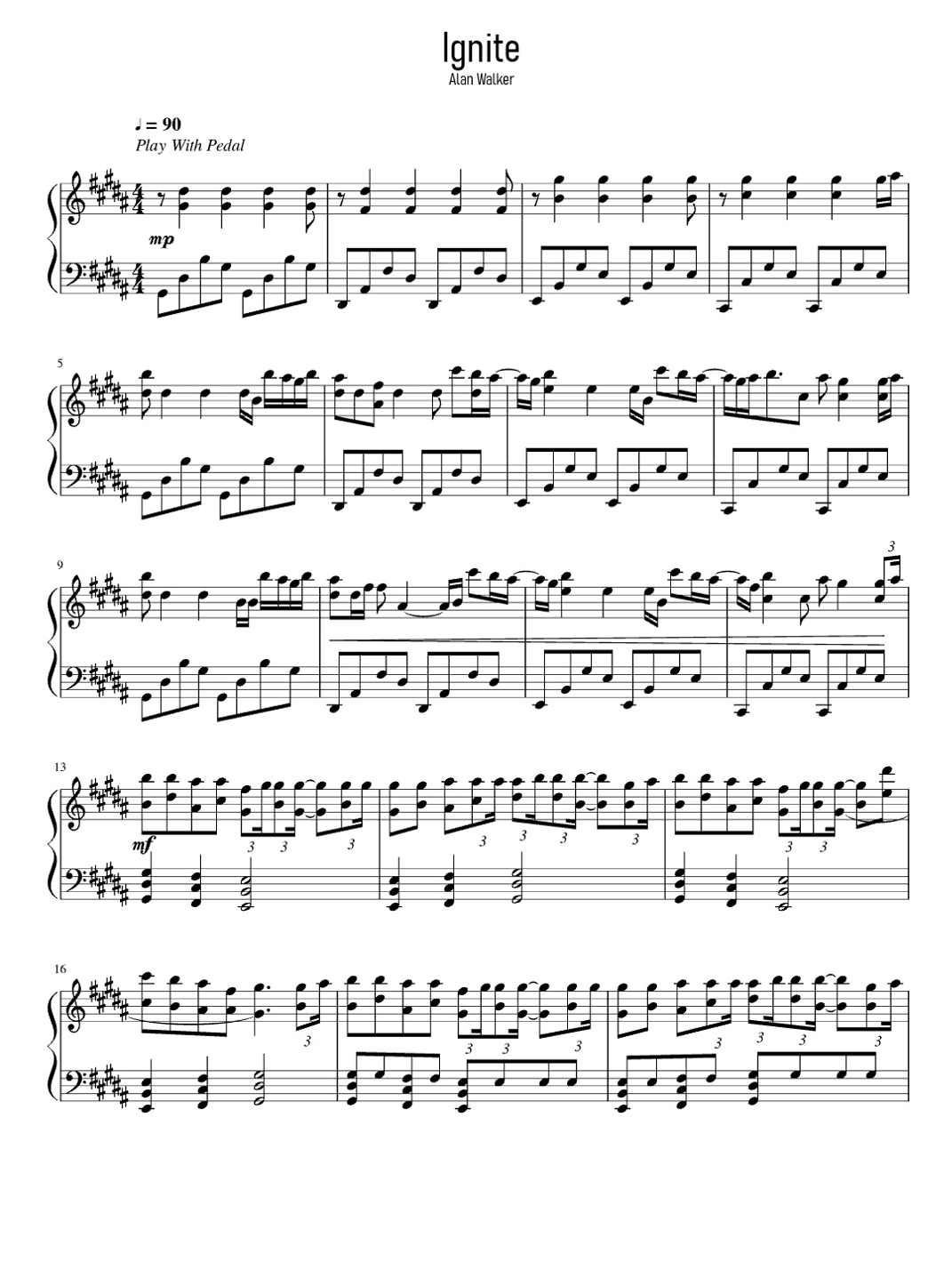 Ignite (arr. Eduardo Sabino)