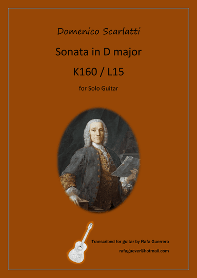 Sonata K160 / L15 (arr. Rafa Guerrero)
