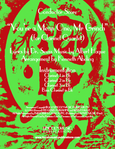 You're A Mean One, Mr. Grinch (arr. Kenneth Abeling)