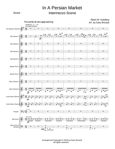 In a Persian Market (arr. Gary Bricault)